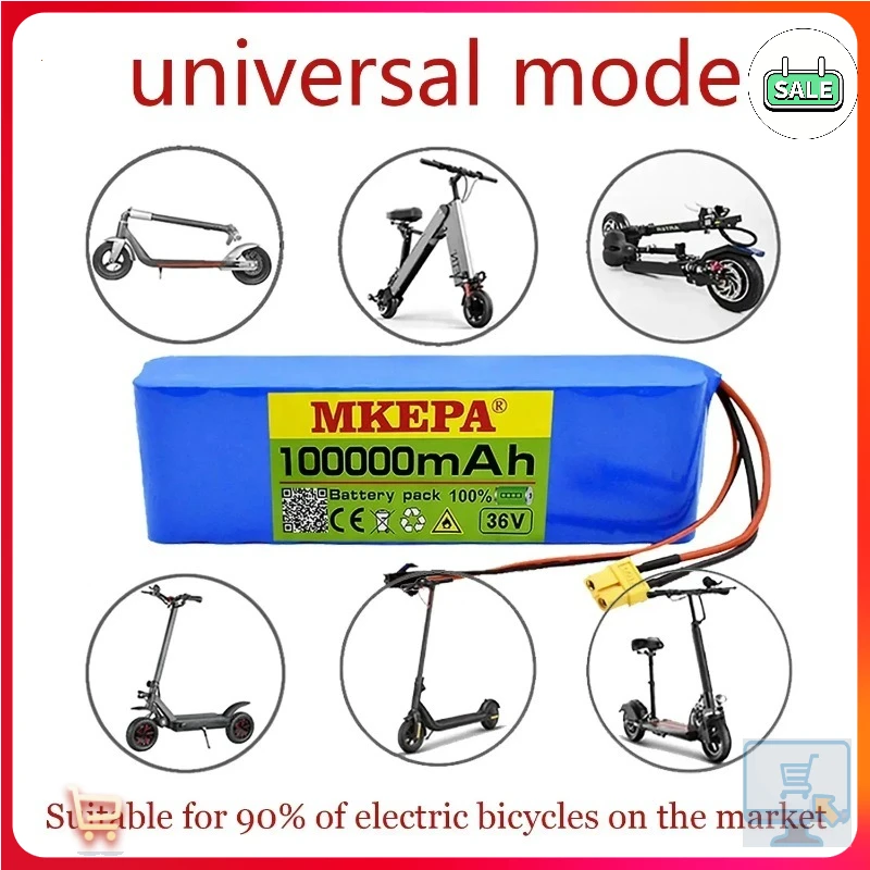 [Pour 10S2P 36V 100000mAh 36v batterie de Scooter électrique Lithium Scooter électrique 500W batterie de Scooter électrique 36v 10s2p batterie];