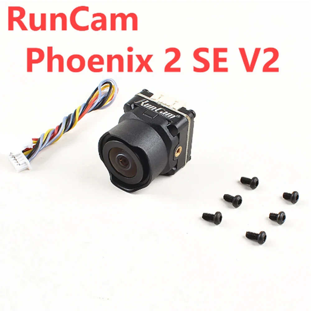 RunCam Phoenix 2 SE V2 Phoenix 2 Special Edition Camera DC 5-36V 2.1mm 8.9g 19*19*22mm Camera for RC FPV Racing Drone Quadcopter