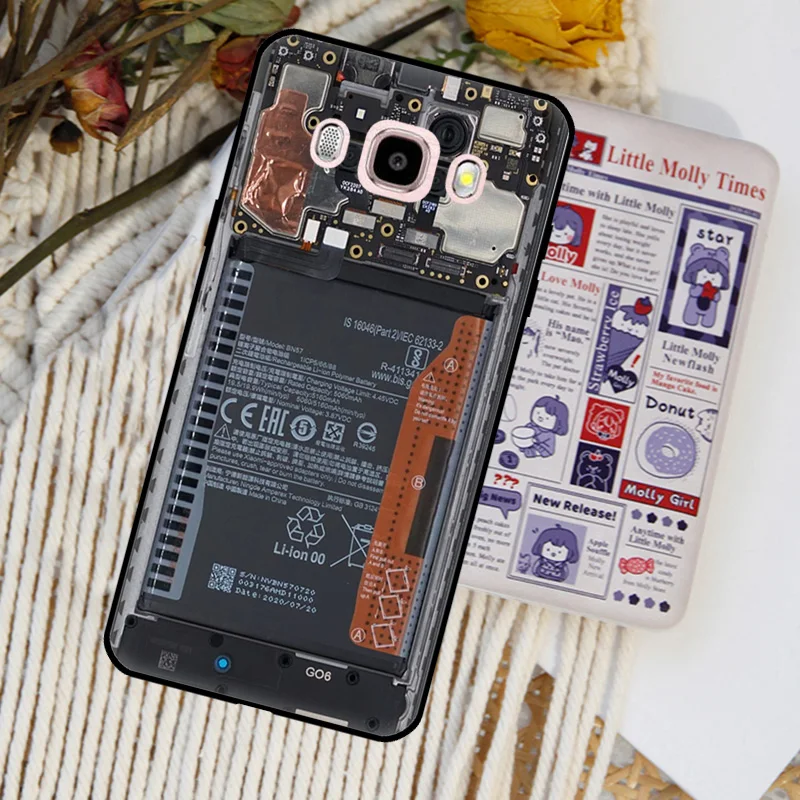 Motherboard Circuit Board Case For Samsung Galaxy J4 J6 Plus J3 J5 J7 2016 A3 A5 2017 A9 J8 A6 A8 Plus 2018 Cover