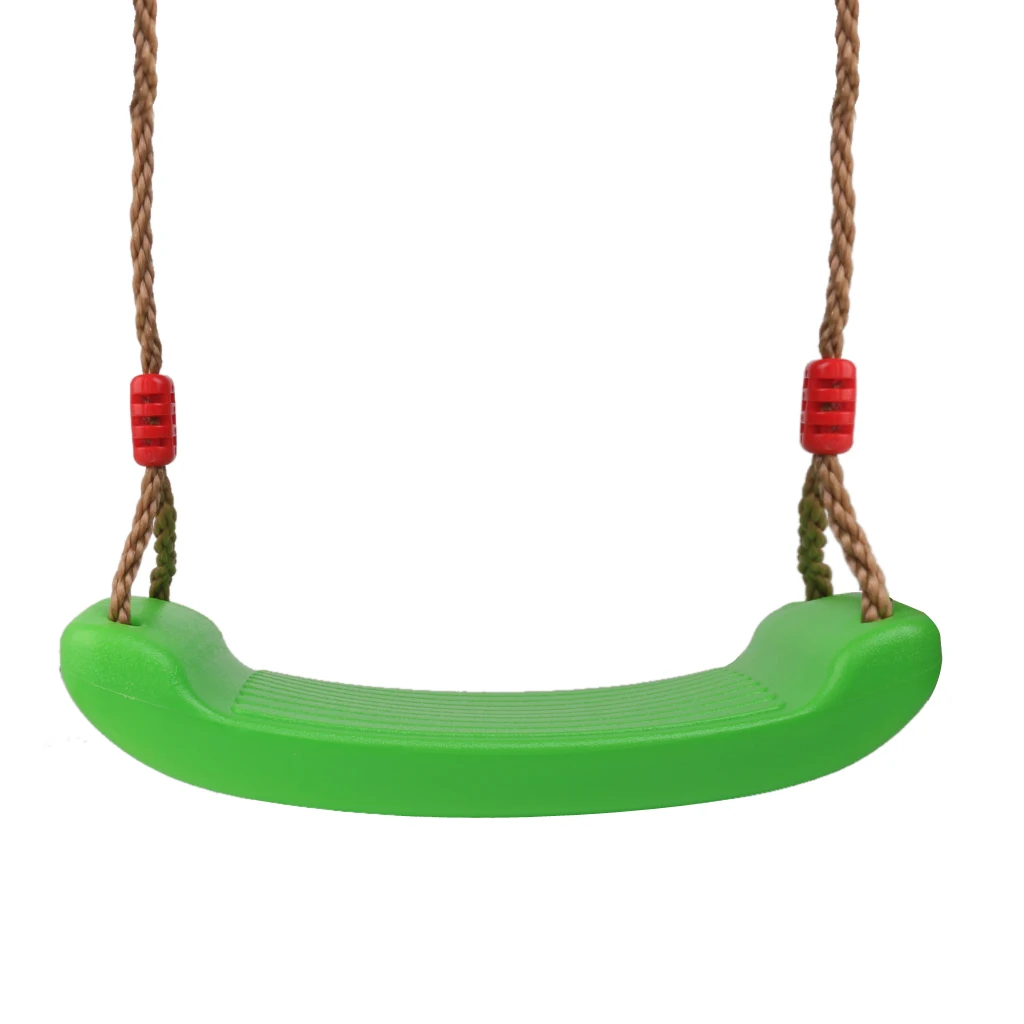 Columpio de cuerda para interior y exterior para niños, árbol de jardín/columpio de haz, juguete Acc, 1 par