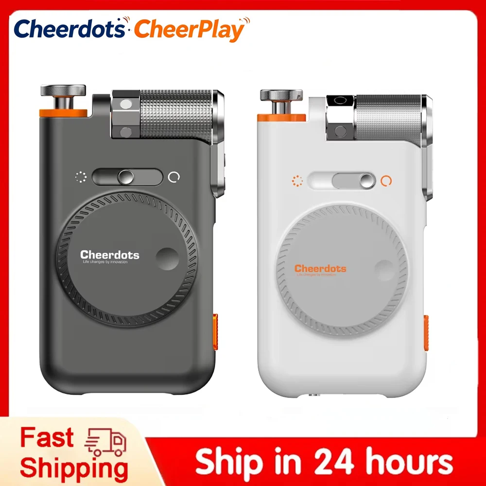 Cheerdots CheerPlay Bluetooth Phone Remote Control Wth Touchpad Wireless Short Video App Scrolling Remote Shutter For iPhone iPa