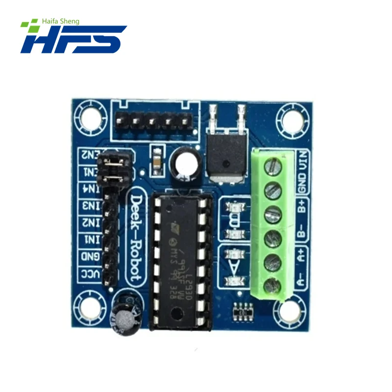 Motor Drive Escudo de Expansão Módulo Board, Módulo de alta tensão atual para Arduino, UNO, MEGA 2560, L293D, Mini 4 canais, CH