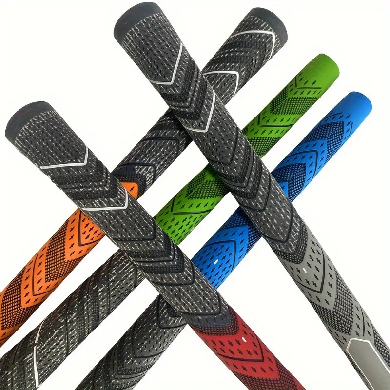 Empuñaduras para palos de Golf, antideslizantes, resistentes al desgaste, tamaño mediano, empuñaduras fuertes estándar, hilo de algodón de goma, empuñaduras de hierro y madera