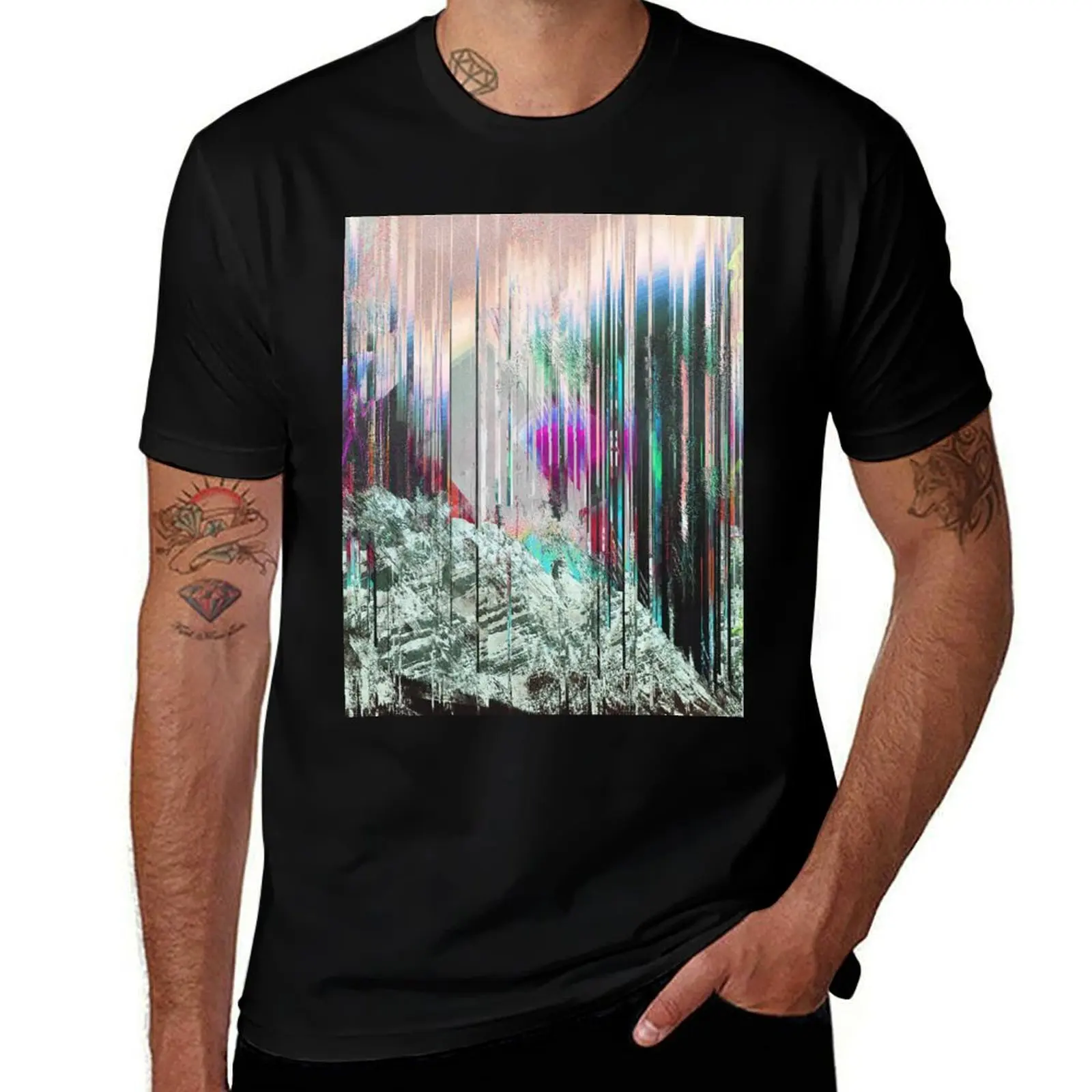 Glitch Storm T-Shirt Thanksgiving Day Tee Top T-Shirt
