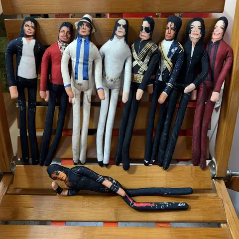 Michael Jackson Plush Doll 9 Styles MJ Stuffed Toy Collectible Figure Classic Stage Outfit Fan Gift Music Lover Room Decor