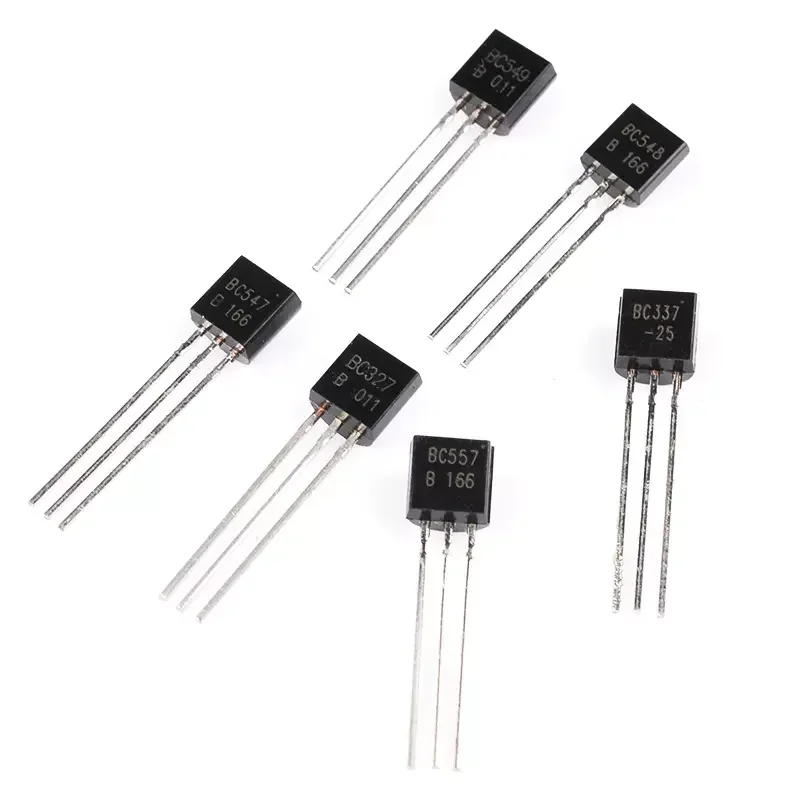 DIY 25Pcs BC547 BC547C BC547B BC640 BC639 BC560B BC559B BC558B BC557B BC556B BC550B BC549B BC548C BC548B BC546B BC517 BC516 TO92