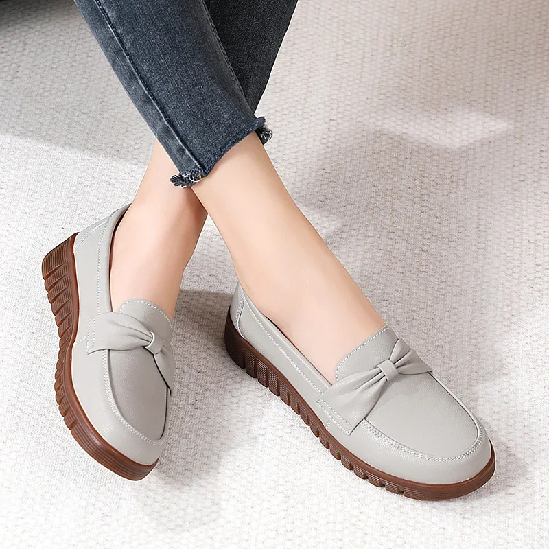 Women\'s Boat Shoes Cloth Sweet Bread Women\'s Maternity Flat Shoes Women\'s Casual Flat Shoes Ballet Dance Shoes Office Work Shoes