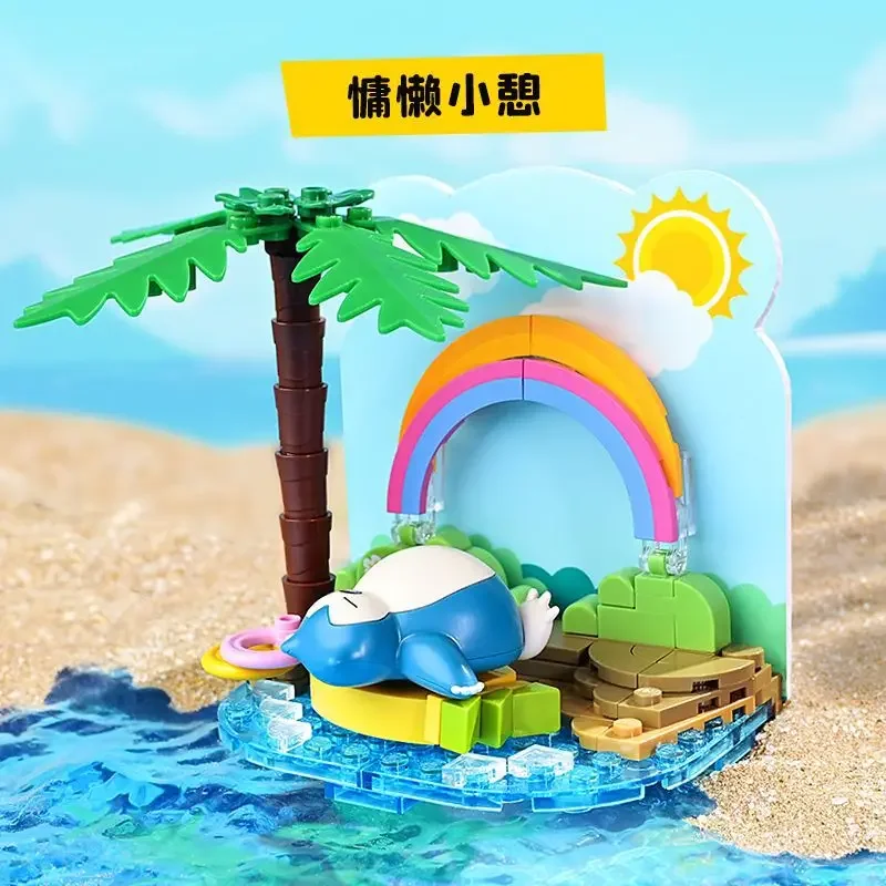 Pokemon Bouwstenen Cartoon Pikachu Bulbasaur Speelgoed Kinderen Geassembleerd Model Huisdier Elf Kinderen Kinderen Cadeau Compatibel Met Lego - afbeelding 1