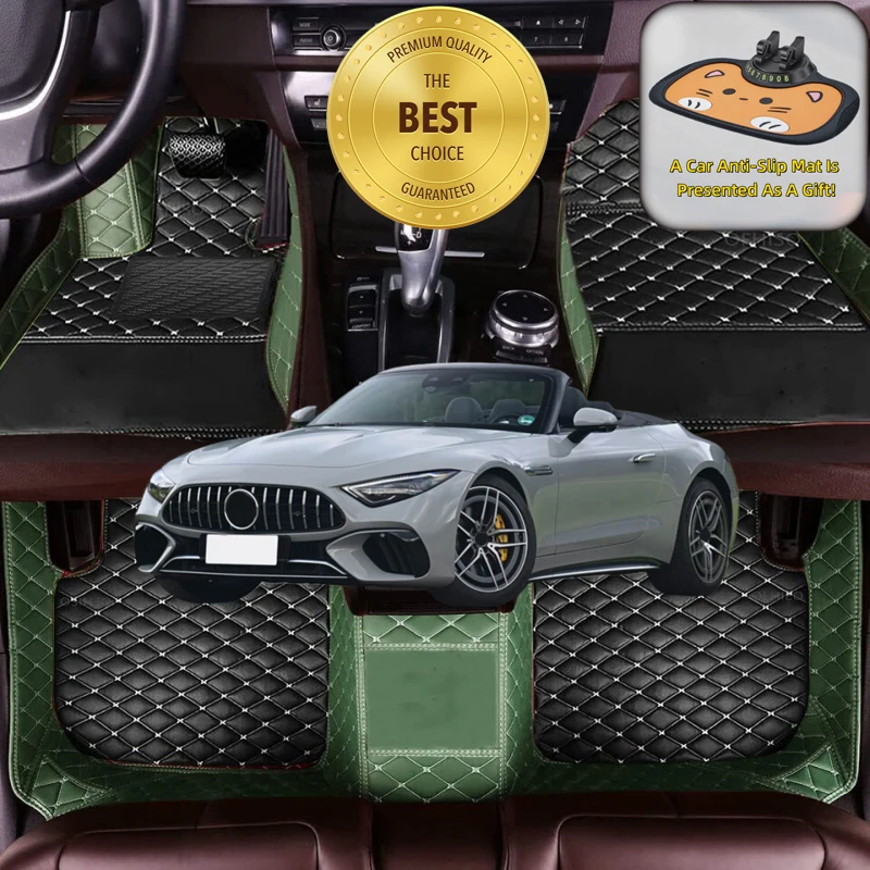 Custom Fit for Mercedes-Benz SL AMG Cabriolet 2000-2026 Car Floor Mats Car Accessories Auto Carpet Mats Left/Right-hand Drive