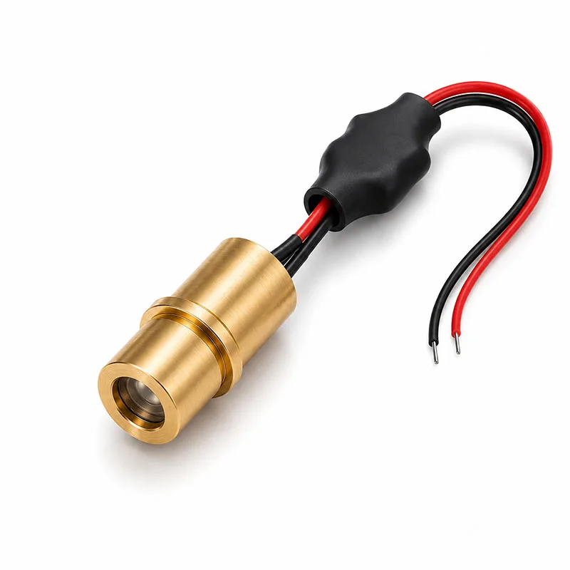 5pcs 660nm 100mW 360° Omni-directional Red Laser Module Level Infrared Positioning Lamp Marking Laser Head
