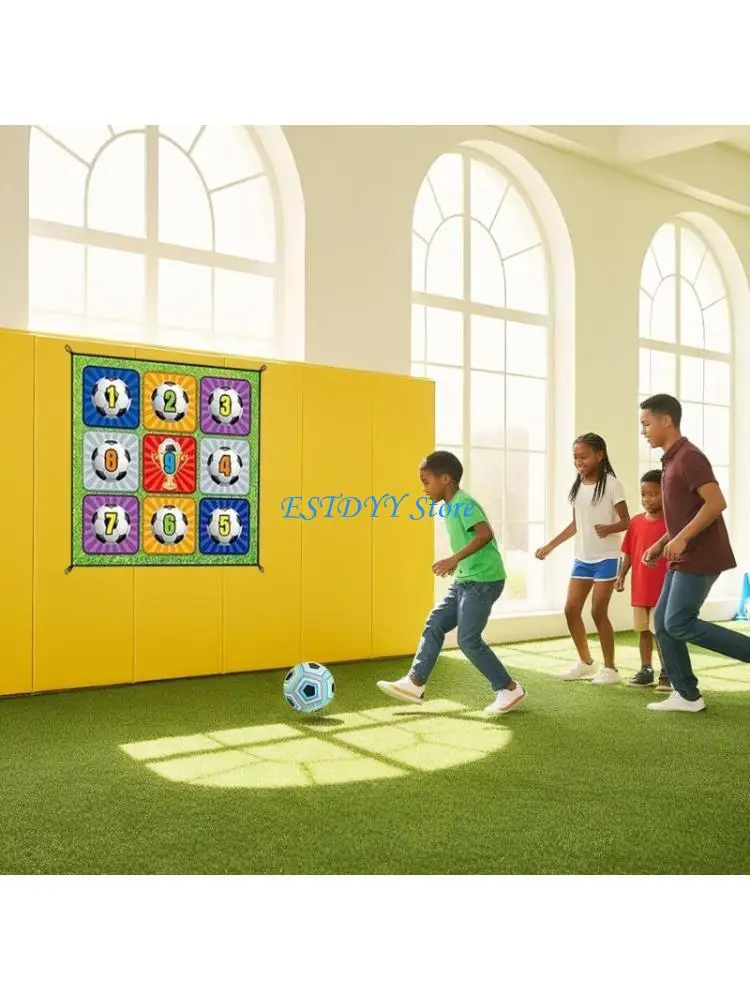 

G6DE Adhesive Sphere Football Practice Tool For Kids Party Fun And Ability Growth Simple To Keep
