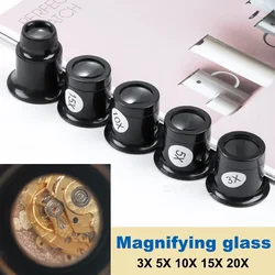 1/Set 3X 5X 10X 15X 20X Magnifying Glass Goggles Watch Repair Tool 5 To 20 Times for Watchmaker Jewelry Watch Repair Tools