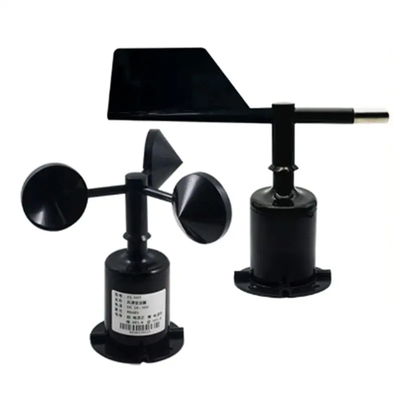 A003 30M/S Polycarbon Wind Speed Direction Sensor Weather Station Outdoor 3 Cup Anemometers Sensor Output 0-5V