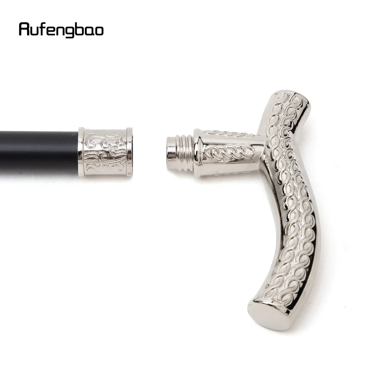 زهرة بيضاء نمط القمح واحد مشترك عصا للمشي الزخرفية Cospaly المألوف عصا للمشي هالوين Crosier 93 سنتيمتر