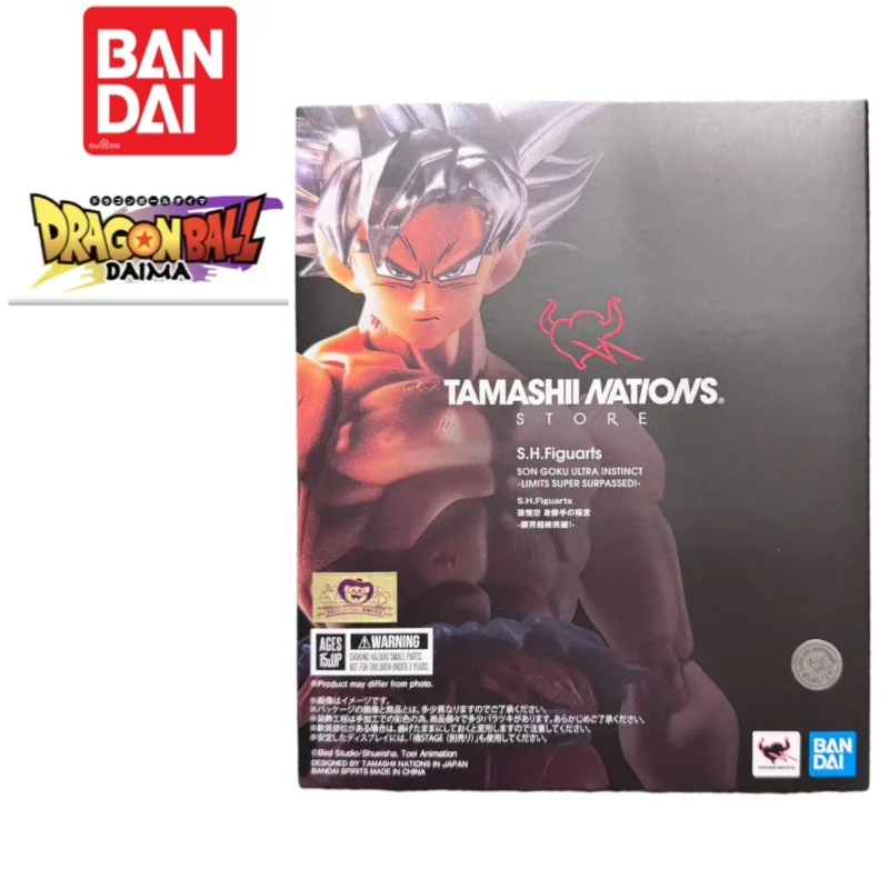 Em Estoque, Figura de Ação Original Bandai do Personagem Son Goku de Dragon Ball, 100% Genuína, Presentes para Feriados