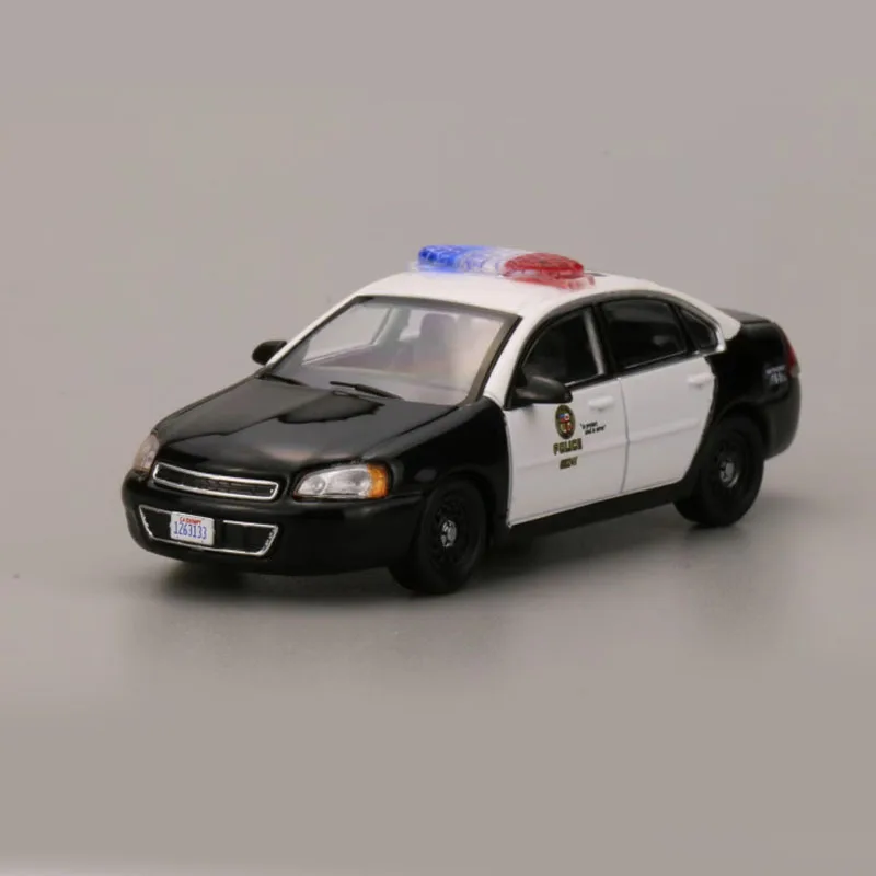 1:64 Scale Impala New York Painted +Los Angeles Painted Replica Alloy Toy Car Model Classic Collection Static Decoration