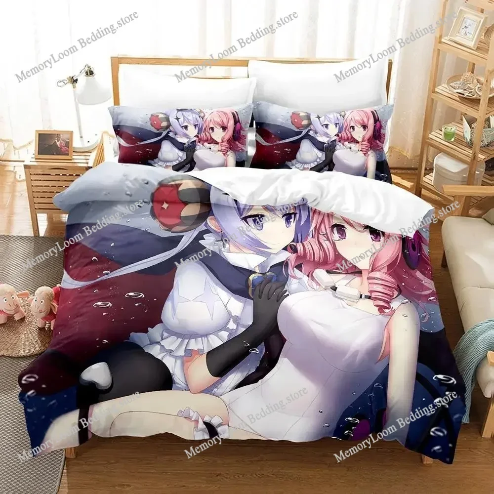 New Magical Girl Raising Project Bedding Set Single Twin Full Queen King Size Bed Set Adult Kid Bedroom Duvet cover Sets Anime