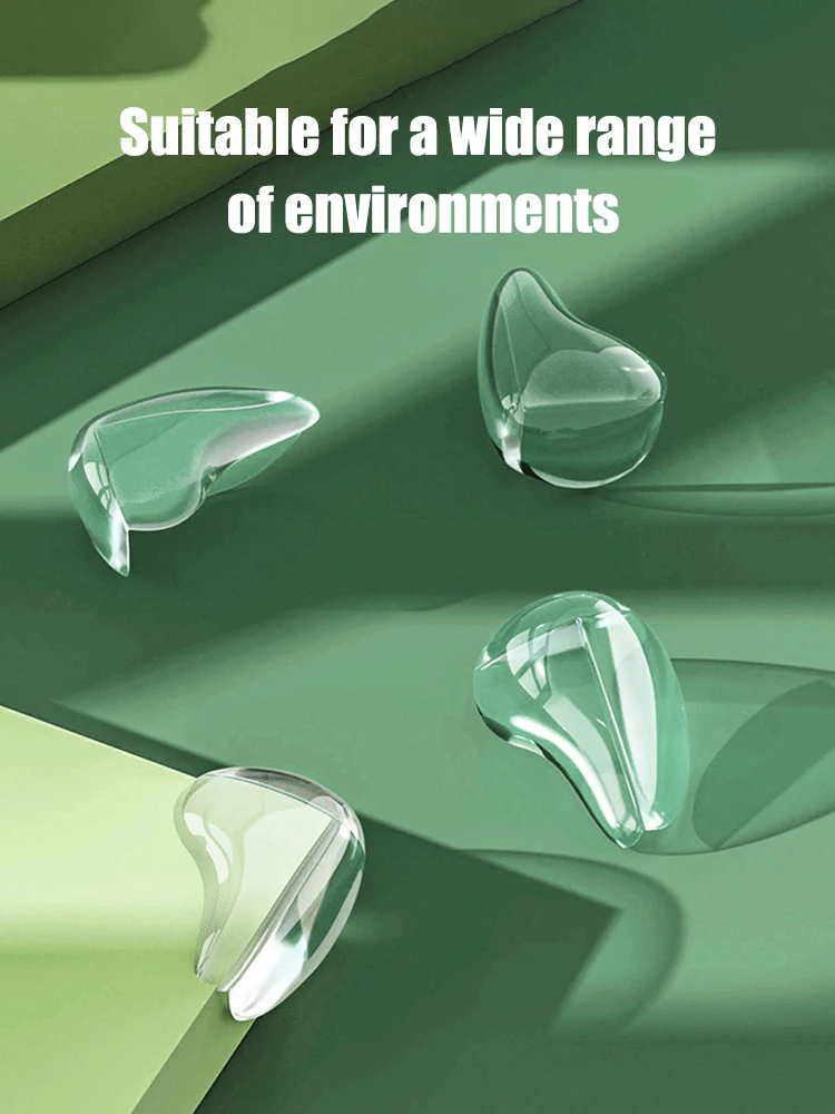 

10PCS Clear Anti-collision Coffee Table Furniture Corner Protectors Children's Soft Corner Sheathing Living Room Decor