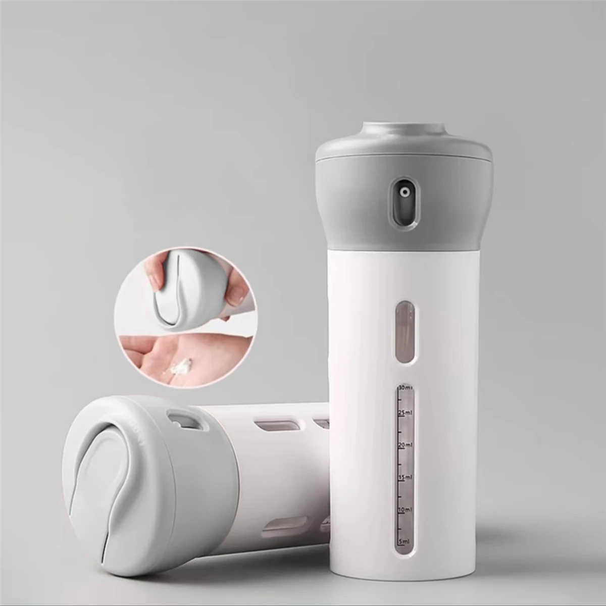 Travel Bottles Set 4 In 1 Portable Cosmetics Lotion Perfume Dispenser Empty Bottles For Business Trip,Portable Tool