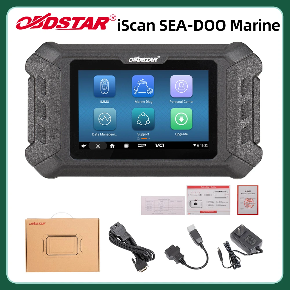 OBDSTAR ISCAN for SEA-DOO MARINE Diagnostic Scanner Support BRP Models up to 2018