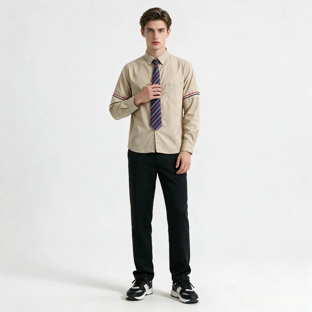 British Korean College Class Uniform JK Suit For Students School Uniform Campus Sports Event Back To School Season Daily Wear