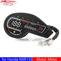 for Honda NXR150 NXR125 Bros Motorcycle Instrument 0-12000R/min Speedometer Tacho with Gear Turn Light Fuel Gauge Mexico Custom