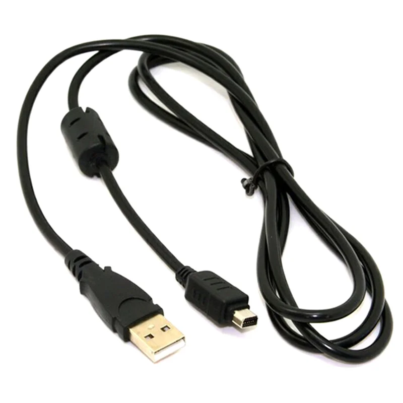 12Pin Camera USB Data Cord Cable for E-PL7 E-PL1/2/3/5/8 E-M10Ii EM1 CB-USB5 CB-USB6