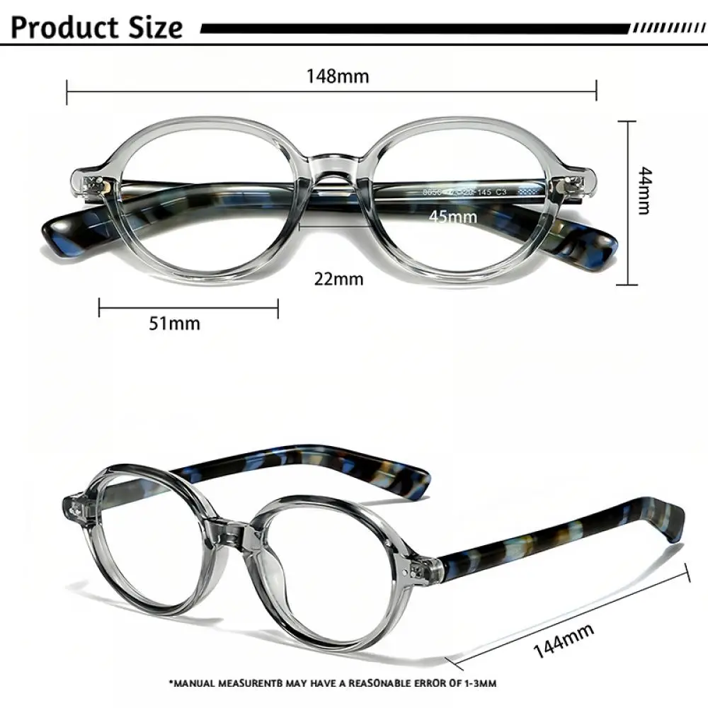 CATERSIDE Retro Damen Anti-Blaulicht-Brille Hochwertige Tr-90 Ovaler Rahmen Herren Outdoor Business Freizeit Urlaub Geschenkbrille – Detail 4