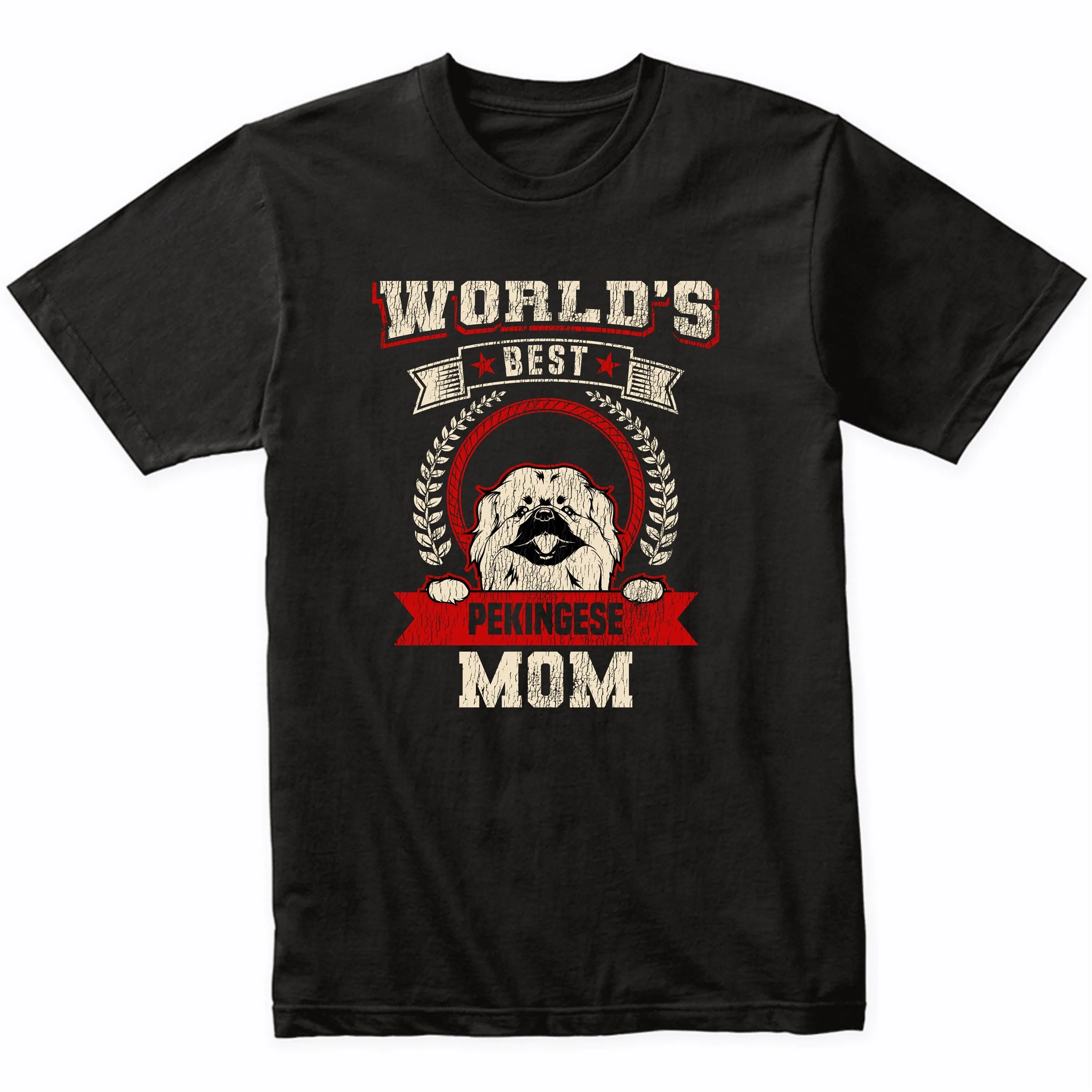 World'S Best Pekingese Mom Dog Breed T Shirt