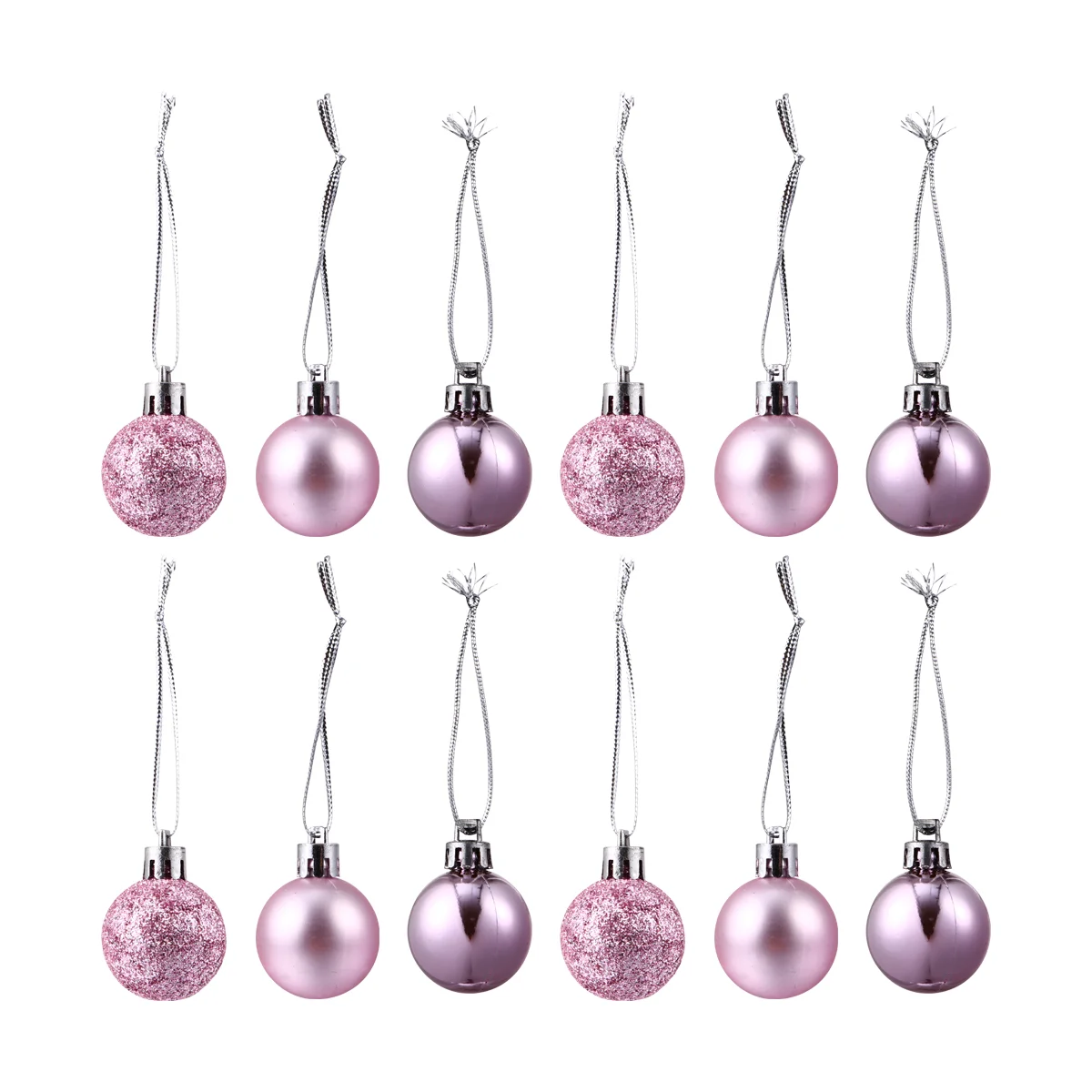 

48 Pcs Christmas Balls 2020 Ornaments for DIY Craft Tree Hanging Xmas Decorations Pendent