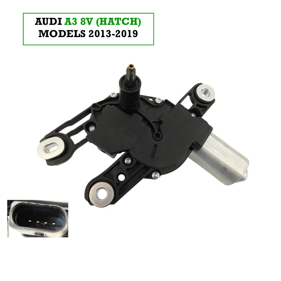 1Pcs Wiper Motor For New Audi A3 8v Rear Windscreen Wiper Motor 8v0955711b 2013-2019 Automobiles Windscreen Wipers Replacement