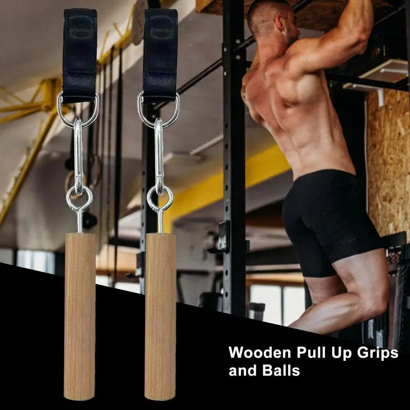 Pull Up Bar Ball Grip Power Ball Hold Grips Strength Trainer Rock Climbing Pull Up Ball Grip Multipurpose Non Cracking Biceps