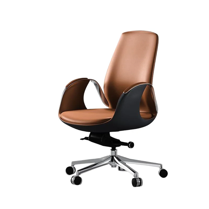 Boss office chair ergonomic backrest sedentary and comfortable leather boss office class