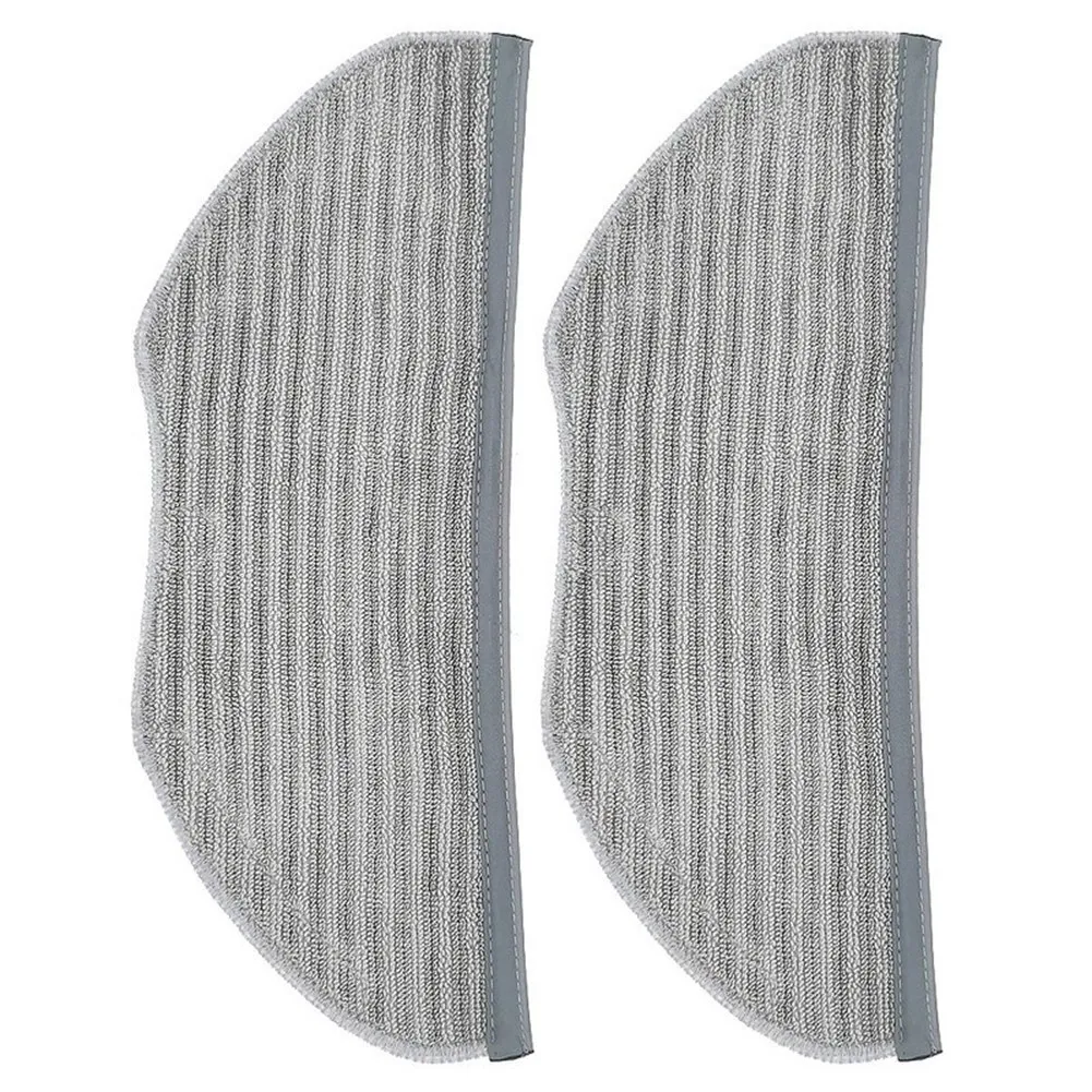 แผ่นม็อบ A02V สำหรับหุ่นยนต์ดูดฝุ่น Xiaomi รุ่น S40C E101 ผ้าม็อบ ผ้าทำความสะอาด อุปกรณ์เสริมเครื่องดูดฝุ่น อะไหล่ทดแทน