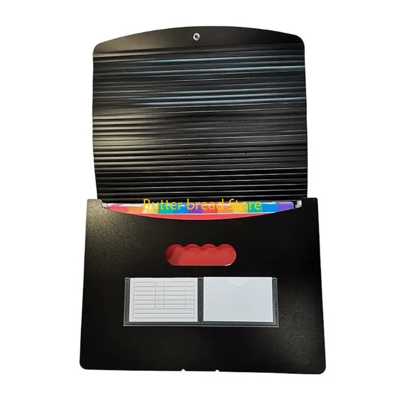 مجلدات ملفات الجيب W89C، منظم ملفات أكورديان مع جيوب، حجم حرف مجلد ملفات قابل للتوسيع لمنظم المستندات