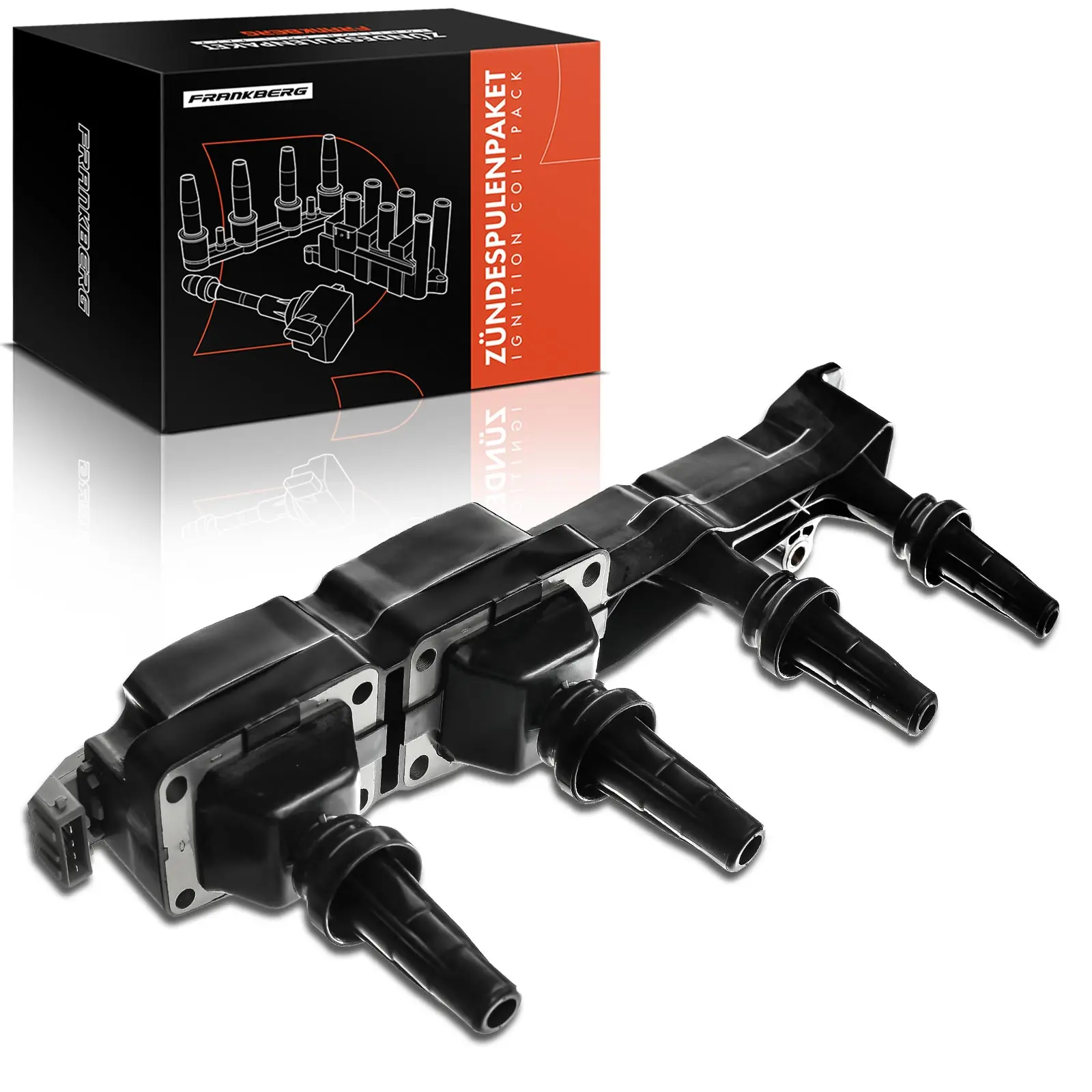 Frankberg 1x ontstekingsmodule ontstekingsbobine voor Citroën Berlingo Box/MPV Multispace Berlingo/Berlingo First MPV C2 C3 597080 96363378