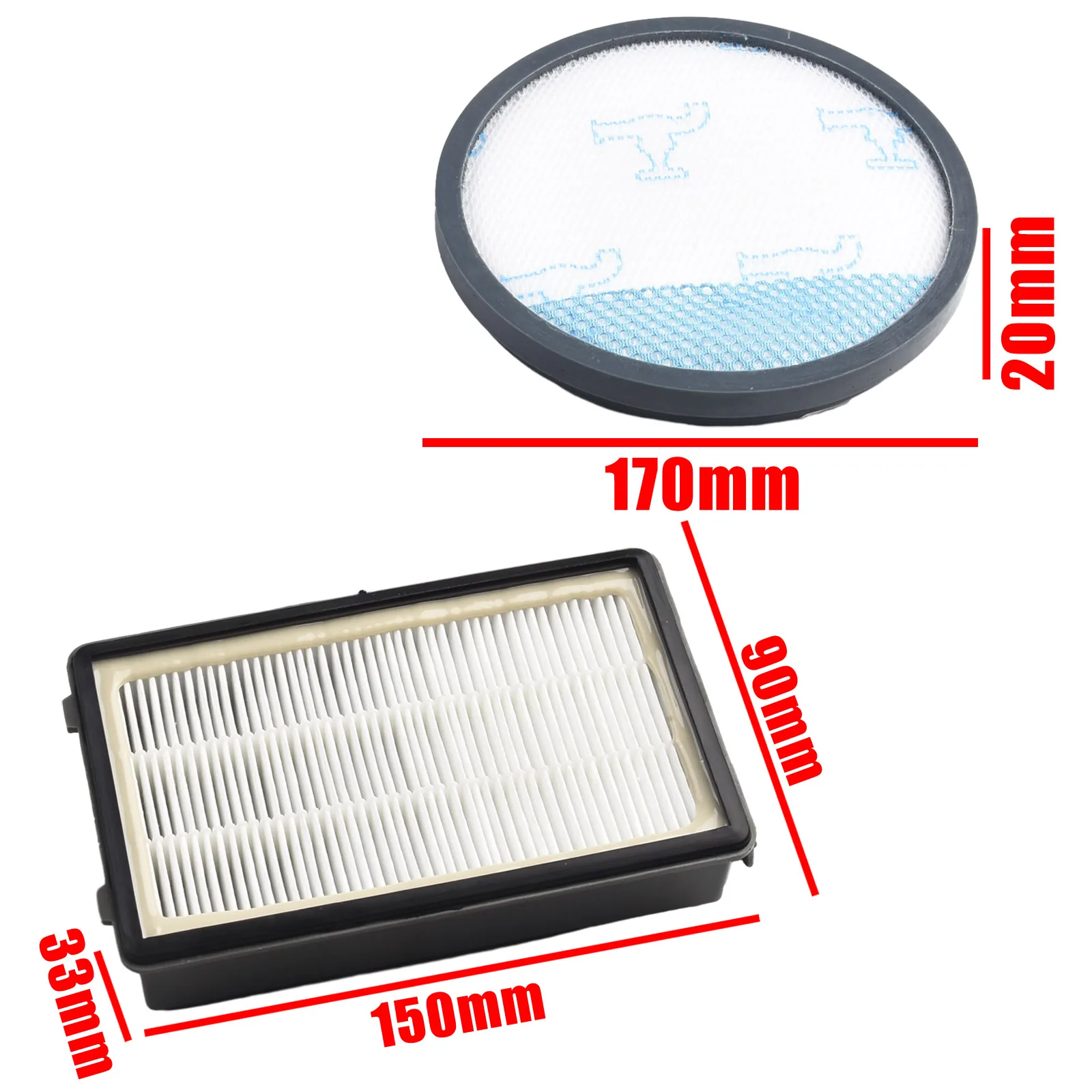 

1 Set Filters For Compact Power XXL RO4825EA RO4871EA RO4855EA Vacuum Cleaner Spare Replacement Parts Filters