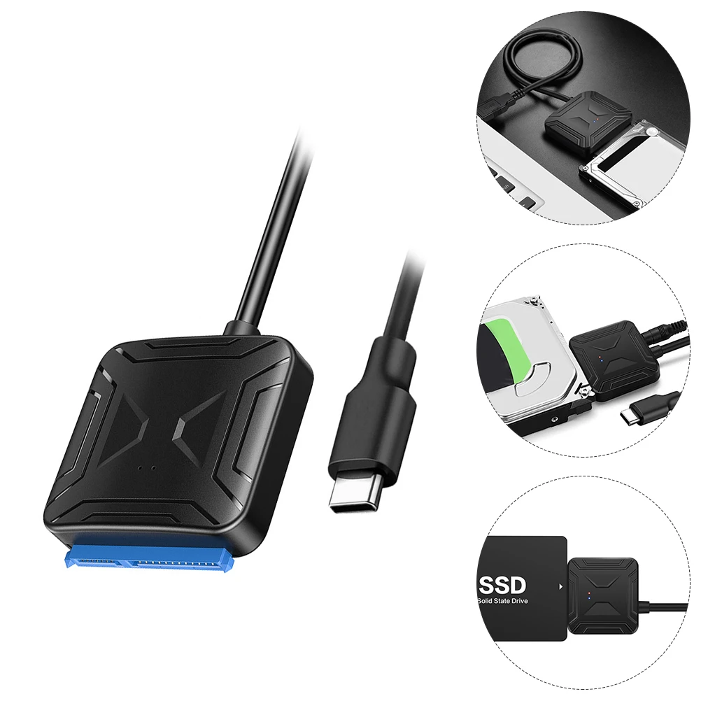 

Type-c to Hard Disk Data Cable Drive Converter External Adapter Line Easy