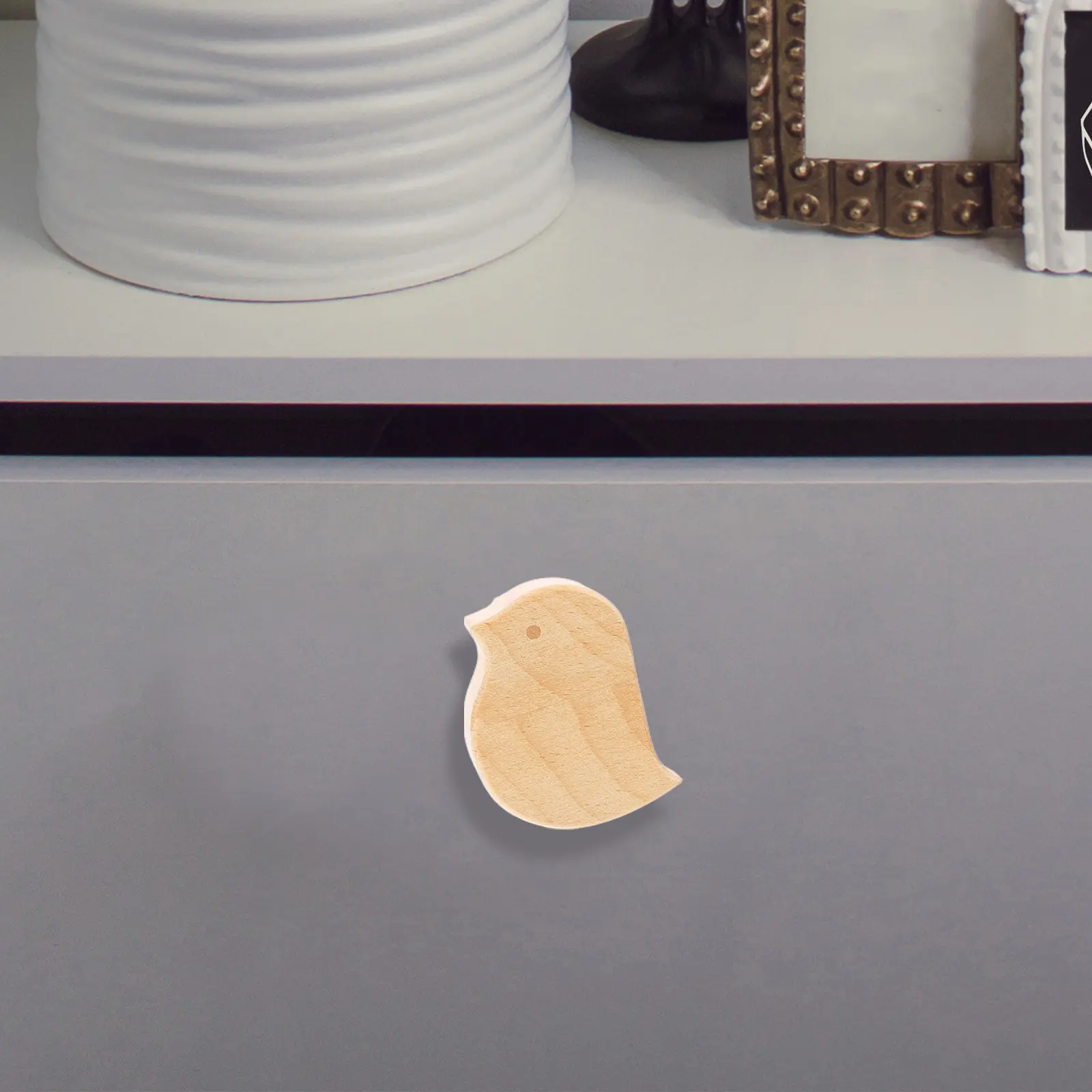 12Pcs Natural Wood Animal Drawer Pulls Adorable Tiger Dinosaur Monkey Giraffe Knobs for Nursery Dresser Cabinets Kids Room