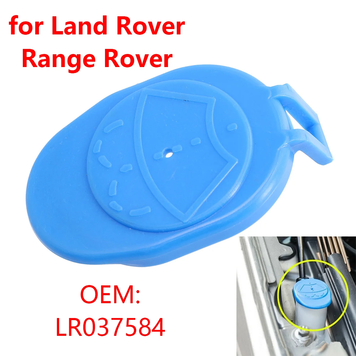 LR037584 for Land Rover Range Rover L405 Range Rover Sport L494 Car Windshield Wiper Washer Fluid Reservoir Tank Cap