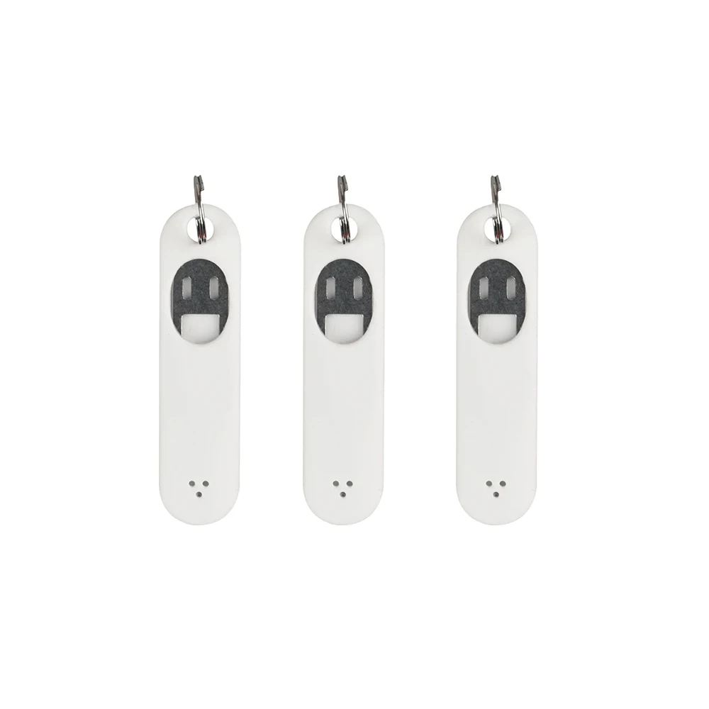 5pcs Anti-Lost Sim Card Eject Pin Needle with Storage Case Universal Mobile Phone Steel Ejector Pin SIM Card Tray Opener Keyring