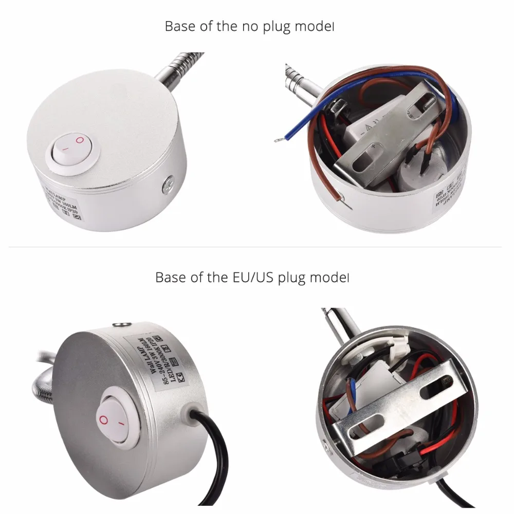 2pcs wall lamp sconces bed light modern wall light  to the bedroom, bedside lamp, loft decor