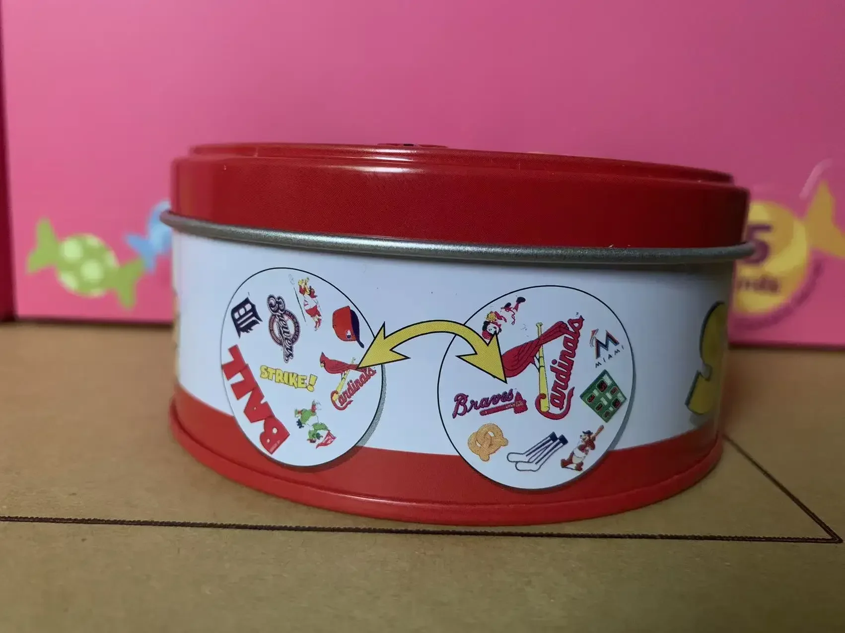 لعبة لوح الورق لعبة صندوق حديد عائلي مضحك ترفيه حفلة عطلات أداة تخييم رياضية أصدقاء الهيب هدايا عيد الميلاد والهالوين #4