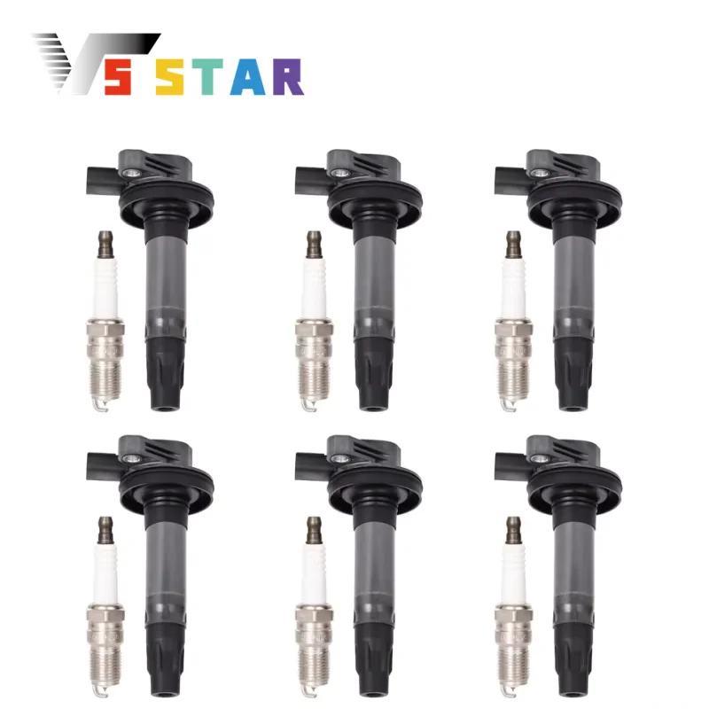 

0242235767 HR7MPP302X 71741208 92067204 12 шт. комплекты свечей зажигания и катушек зажигания для Lincoln MKX 3.5L 3.7L V6 EL-1062 2007-2016 гг.