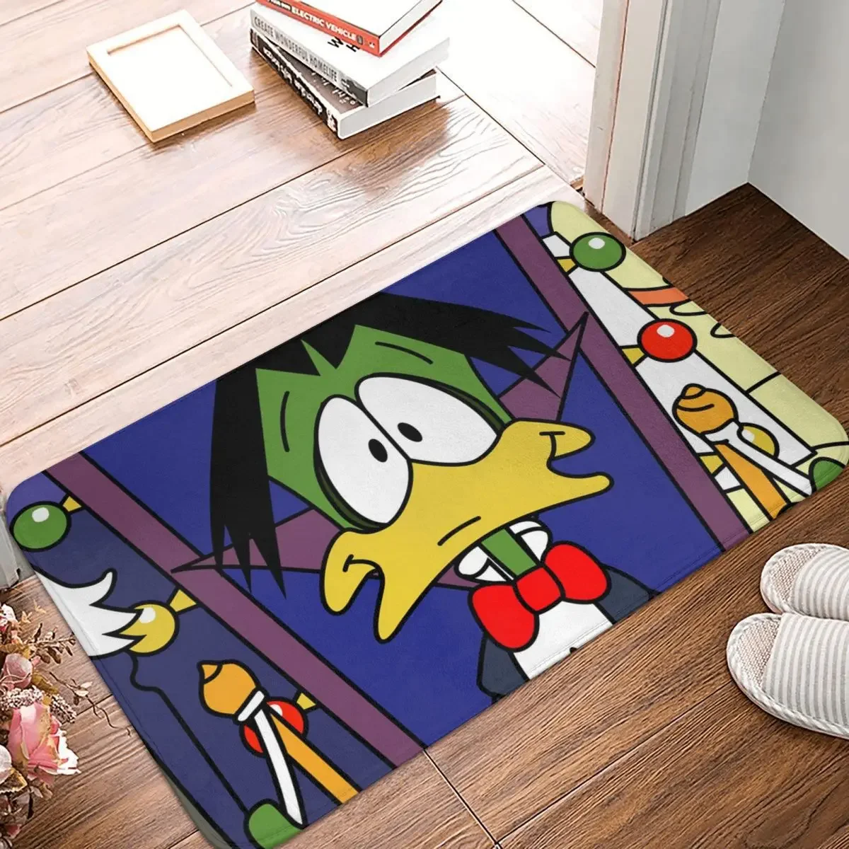 Count Duckula Adventure Cartoon Non-slip Doormat Art Bath Kitchen Mat Prayer Carpet Indoor Modern Decor