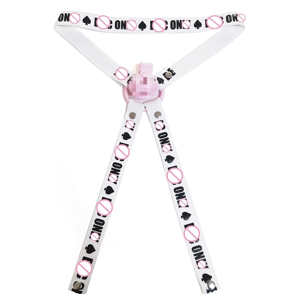 جديد الماس الأسود العفة قفص حزام العفة قفص ملحق المضادة للانزلاق حزام خصر قابل للتعديل سيسي ألعاب مثيرة للرجال المثيرة Spongi #3