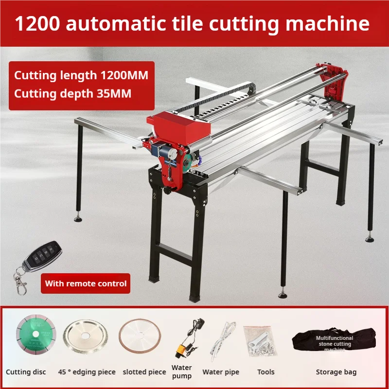 Wholesale 1200mm Automatic 2300W Ceramic Electric Tile Cutting Machine Marble Granite Water Cutting Stone Cutting Machine