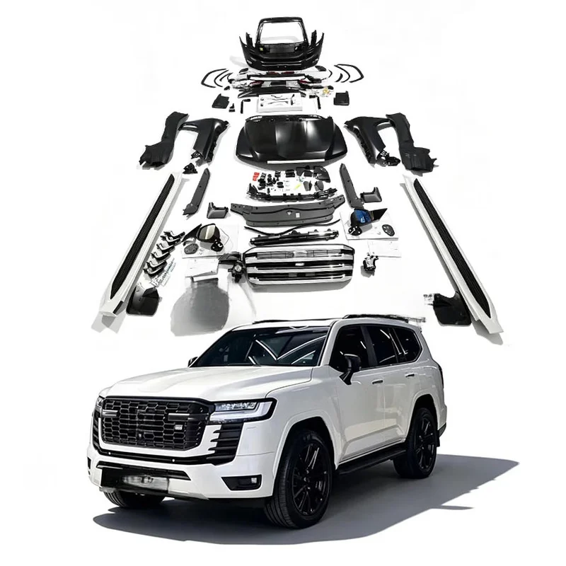 2008-2021 LC Upgrade to 2022 LC300 High-end Full Body Kit Seamless Installation Auto Exterior Facelift Conversion Parts