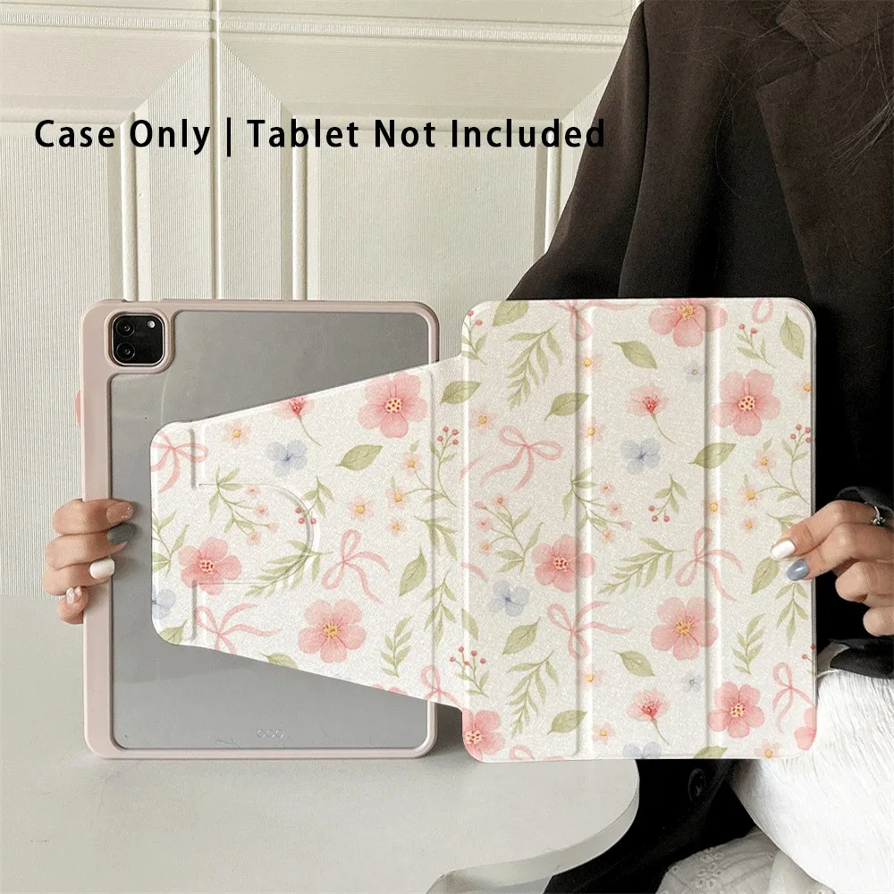 

360 ° Rotating Foldable Case to Easily Protect Your Pad: Compatible with iPad Air 6,Air 5,4,10,2024,air m3/a16 2025