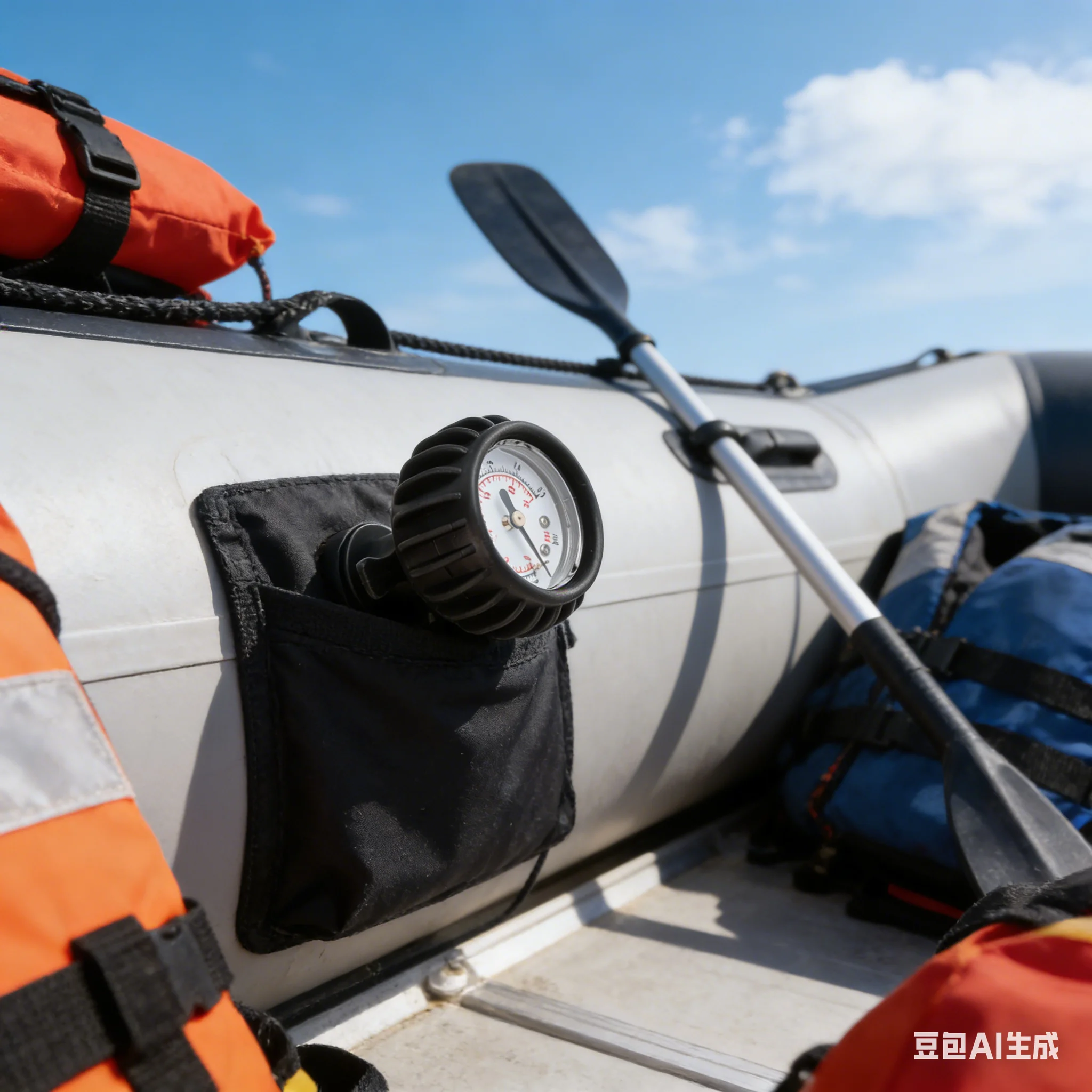 

Манометр для измерения давления воздуха PSI/BAR, легкий цифровой измеритель давления для надувных лодок и каяков, аксессуары для лодок